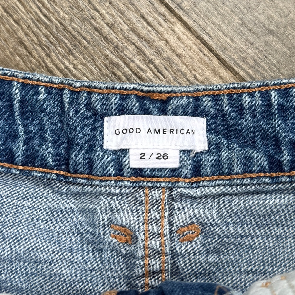 Good American denim jeans short 26 - Picture 3 of 3